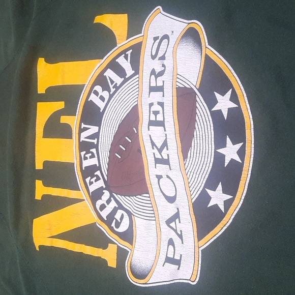 Vintage Green Bay Packers NFL sweatshirt size large - Picture 3 of 8